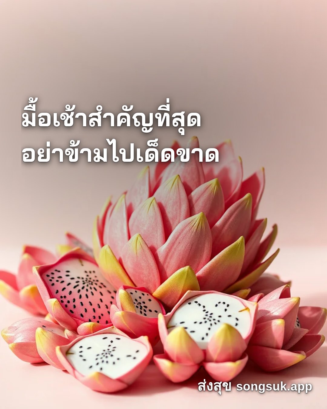 รูปอวยพร สวัสดีวันอังคาร
มื้อเช้าสำคัญที่สุด
อย่าข้ามไปเด็ดขาด จากส่งสุข