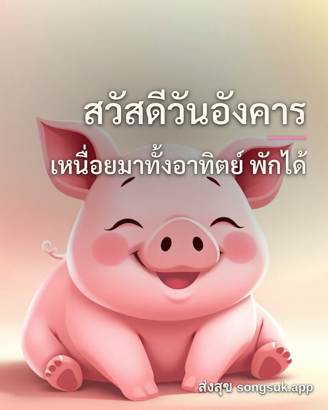 รูปอวยพร สวัสดีวันอังคาร
เหนื่อยมาทั้งอาทิตย์ พักได้ จากส่งสุข