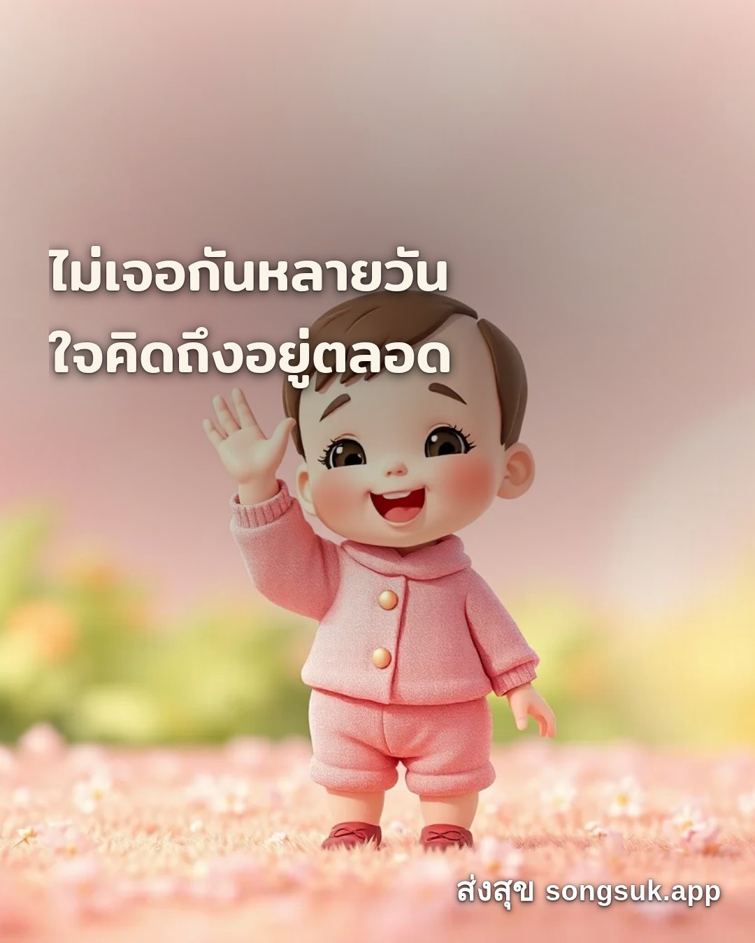 รูปอวยพร สวัสดีวันอังคาร
ไม่เจอกันหลายวัน
ใจคิดถึงอยู่ตลอด จากส่งสุข