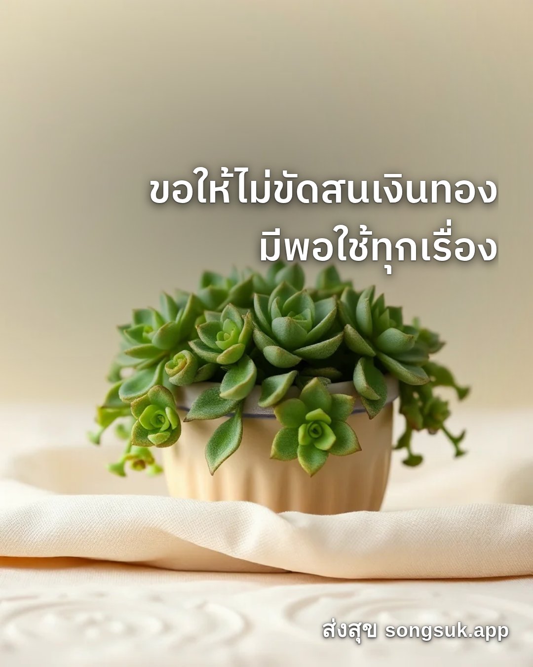 รูปอวยพร สวัสดีวันพุธ
ขอให้ไม่ขัดสนเงินทอง
มีพอใช้ทุกเรื่อง จากส่งสุข