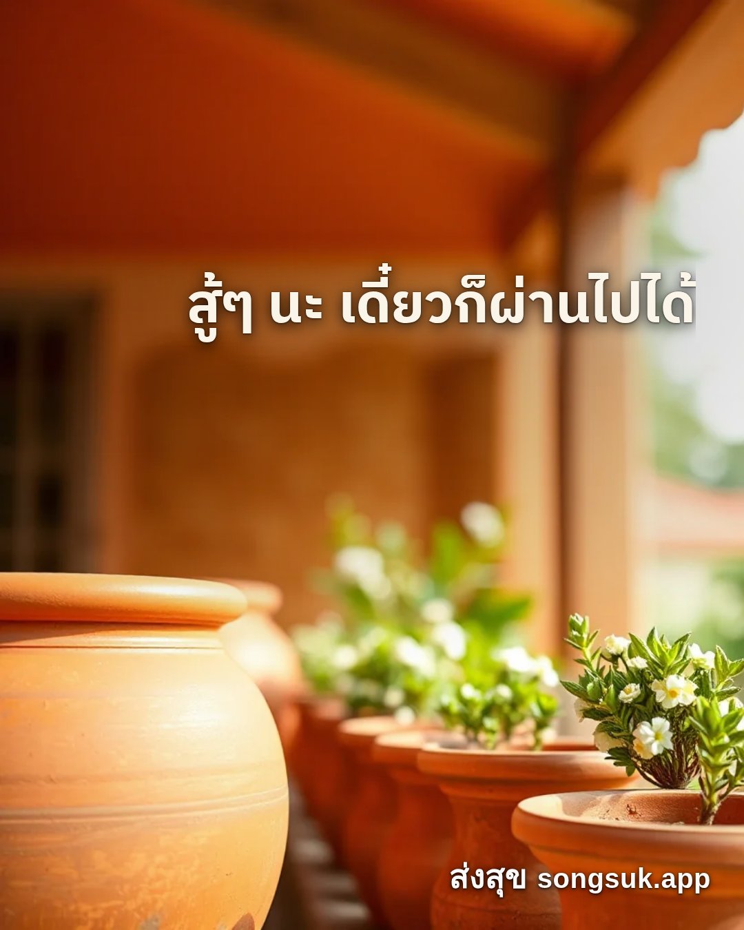 รูปอวยพร สวัสดีวันพฤหัสบดี
สู้ๆ นะ เดี๋ยวก็ผ่านไปได้ จากส่งสุข