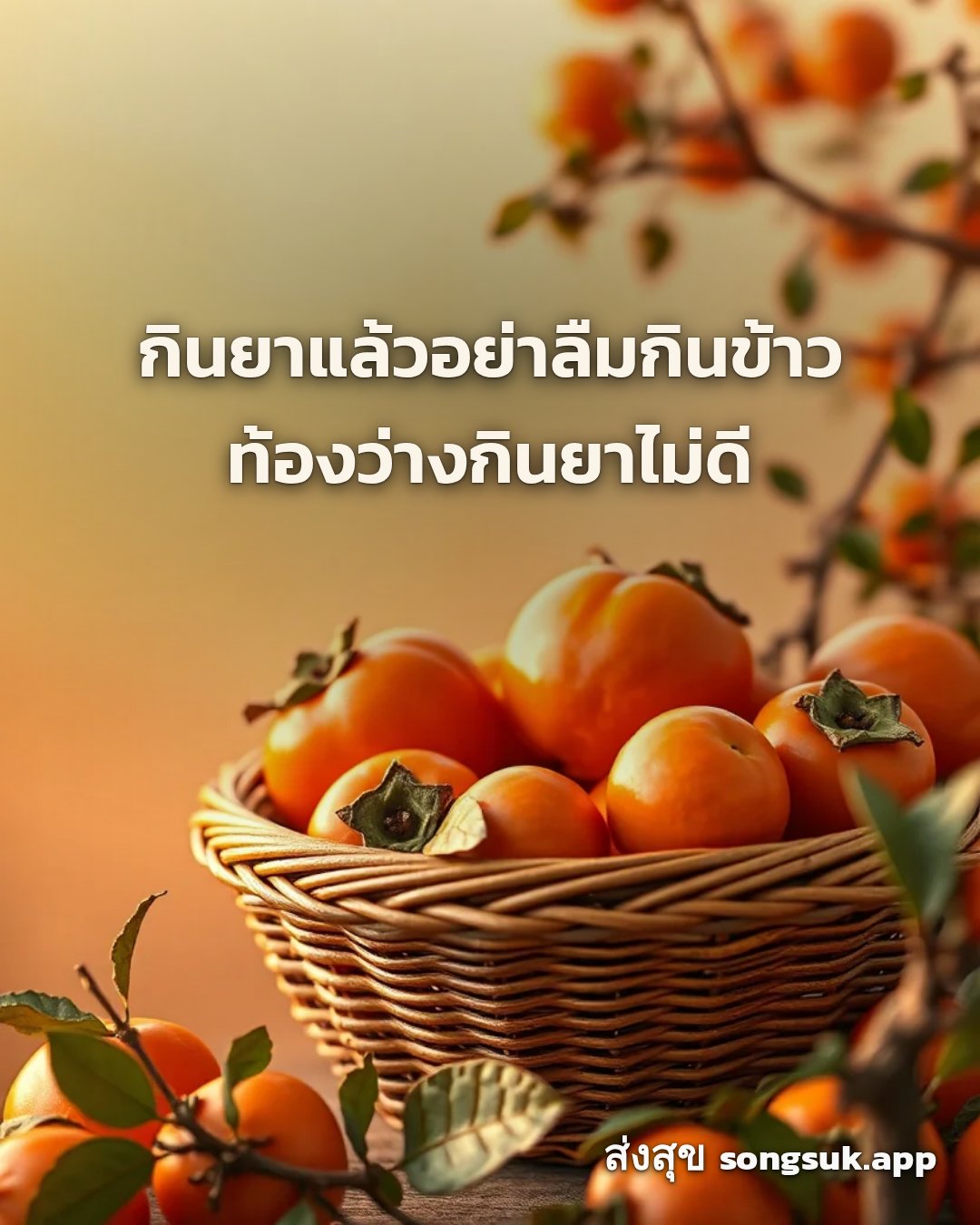 รูปอวยพร สวัสดีวันพฤหัสบดี
กินยาแล้วอย่าลืมกินข้าว
ท้องว่างกินยาไม่ดี จากส่งสุข