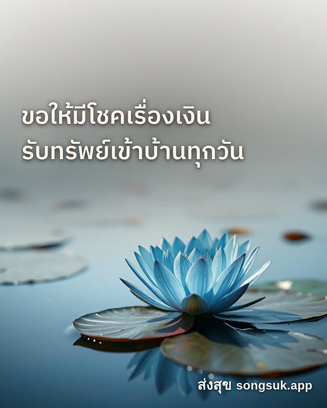 รูปอวยพร สวัสดีวันศุกร์
ขอให้มีโชคเรื่องเงิน
รับทรัพย์เข้าบ้านทุกวัน จากส่งสุข