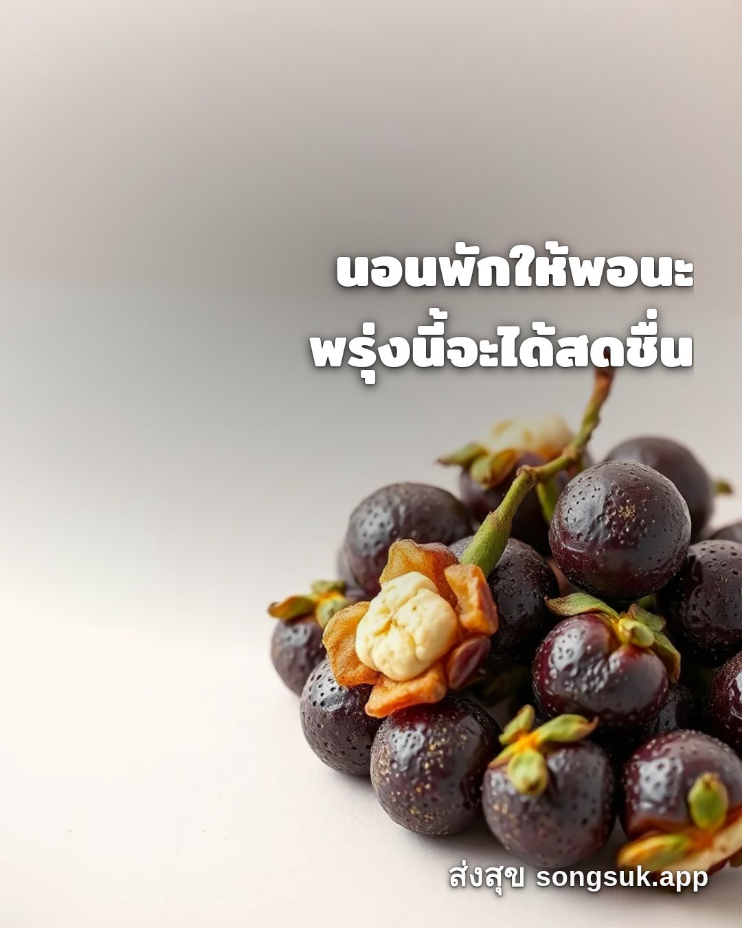 รูปอวยพร สวัสดีวันเสาร์
นอนพักให้พอนะ
พรุ่งนี้จะได้สดชื่น จากส่งสุข