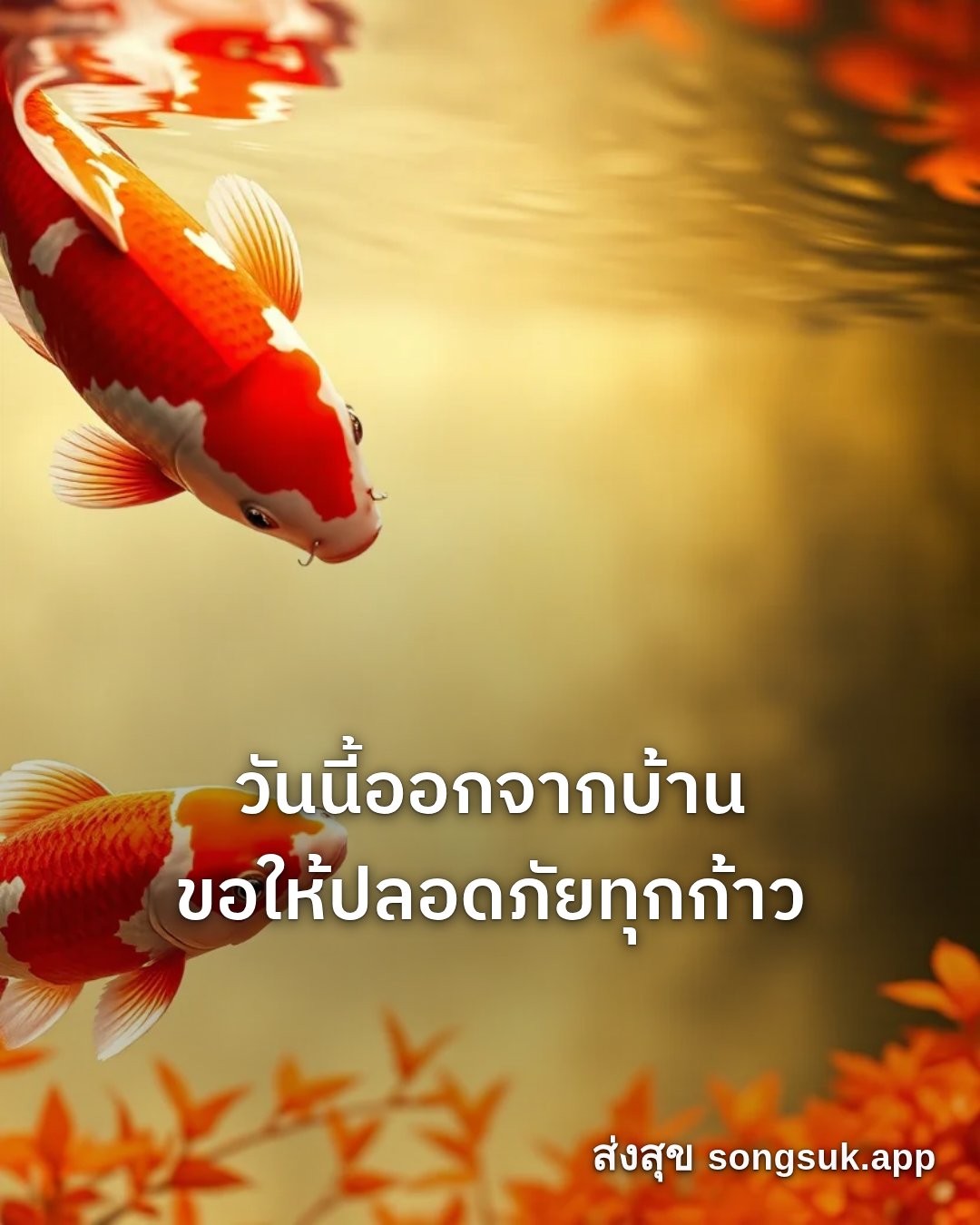 รูปอวยพร สวัสดีวันอาทิตย์
วันนี้ออกจากบ้าน
ขอให้ปลอดภัยทุกก้าว จากส่งสุข