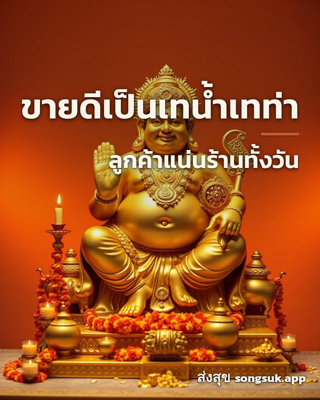 รูปอวยพร ขายดีเป็นเทน้ำเทท่า
ลูกค้าแน่นร้านทั้งวัน จากส่งสุข