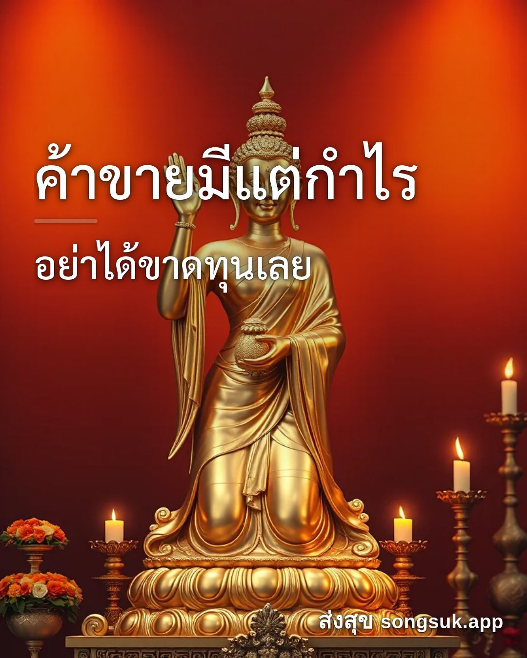 รูปอวยพร ค้าขายมีแต่กำไร
อย่าได้ขาดทุนเลย จากส่งสุข