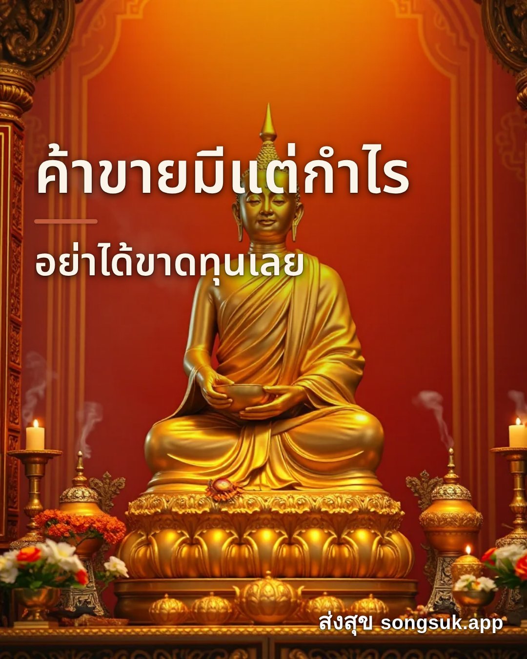 รูปอวยพร ค้าขายมีแต่กำไร
อย่าได้ขาดทุนเลย จากส่งสุข