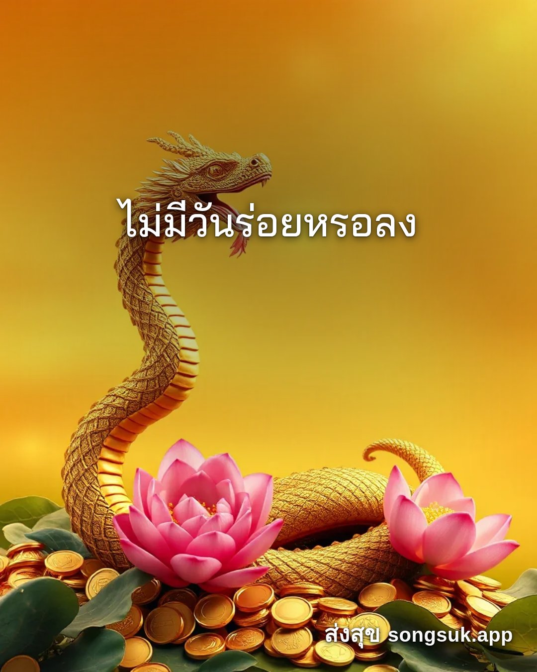 รูปอวยพร เงินเก็บเพิ่มขึ้นเรื่อยๆ
ไม่มีวันร่อยหรอลง จากส่งสุข